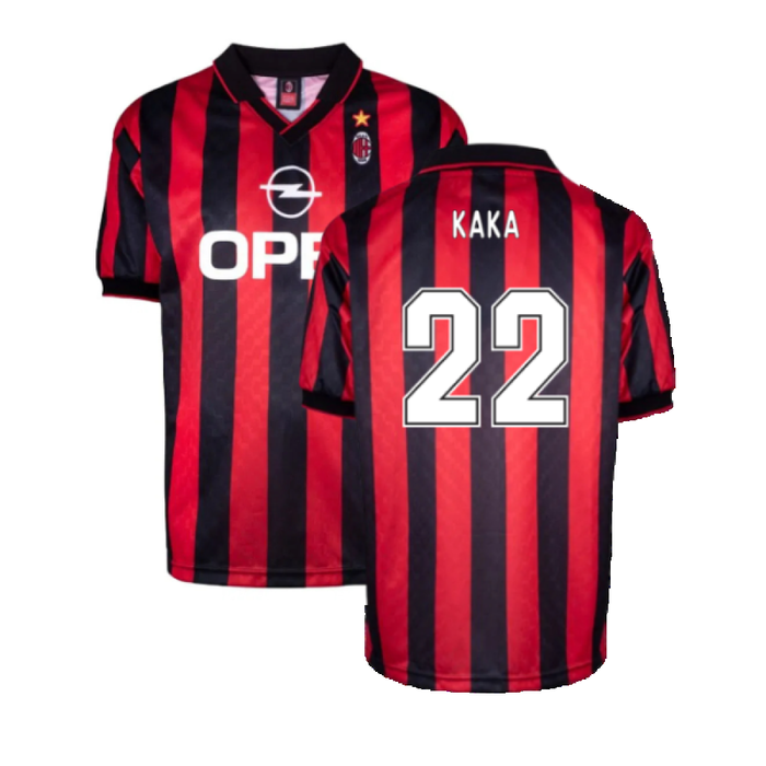 AC Milan 1996-97 Retro Home Shirt (M) (KAKA 22) (Excellent)