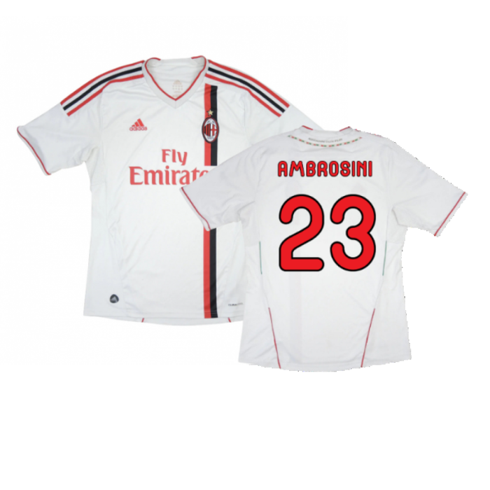 AC Milan 2011-12 Away Shirt (XXL) (Good) (Ambrosini 23)