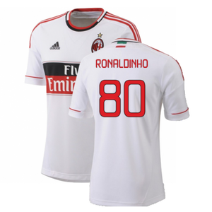 AC Milan 2012-13 Away Shirt (M) (Good) (Ronaldinho 80)_0