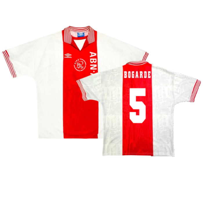 Ajax 1996-97 Home Shirt (Excellent) (Bogarde 5)