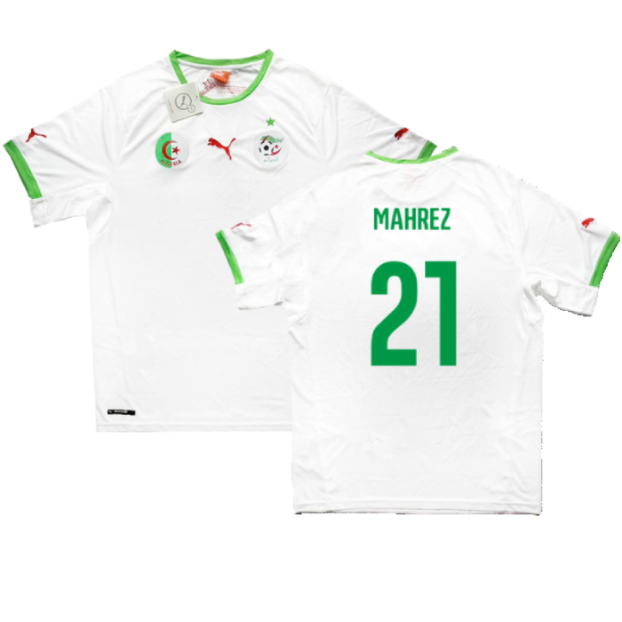 Algeria 2014-15 Home Shirt (M) (Mahrez 21) (Fair)