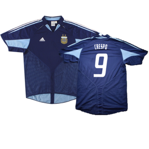 Argentina 2004-05 Away Shirt (L) (Excellent) (CRESPO 9)_0