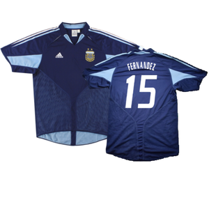 Argentina 2004-05 Away Shirt (L) (Excellent) (Fernandez 15)_0