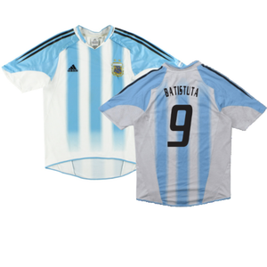 Argentina 2004-05 Home Shirt (XL) (Good) (BATISTUTA 9)_0