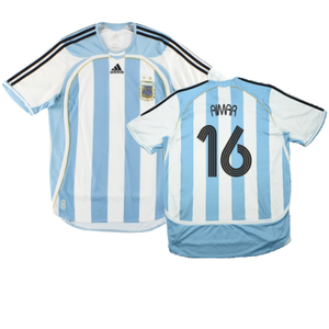 Argentina 2006-2007 Home Shirt (Good) (Aimar 16)_0