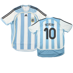 Argentina 2006-2007 Home Shirt (Good) (Riquelme 10)_0