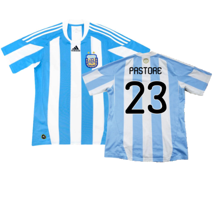 Argentina 2010-11 Home (L) (Excellent) (Pastore 23)