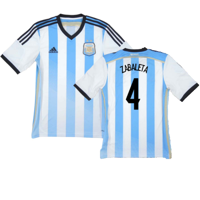 Argentina 2014-15 Home (S) (Good) (Zabaleta 4)