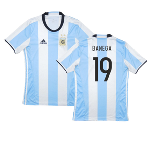 Argentina 2016-17 Home Shirt (Excellent) (Banega 19)_0