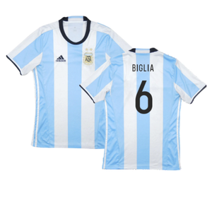 Argentina 2016-17 Home Shirt (Excellent) (Biglia 6)_0