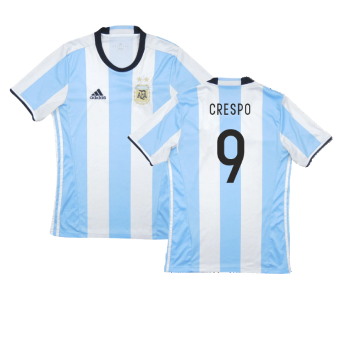 Argentina 2016-17 Home Shirt (Excellent) (CRESPO 9)