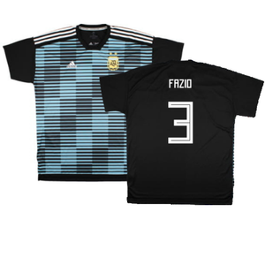 Argentina 2018-19 Adidas Pre-Match Shirt (XL) (Mint) (Fazio 3)_0