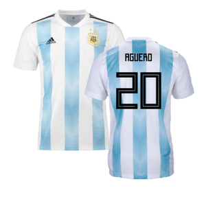 Argentina 2018-19 Home Shirt (LB) (Aguero 20) (BNWT)_0