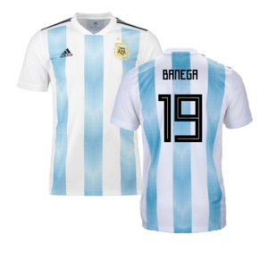 Argentina 2018-19 Home Shirt (XL) (Excellent) (Banega 19)_0