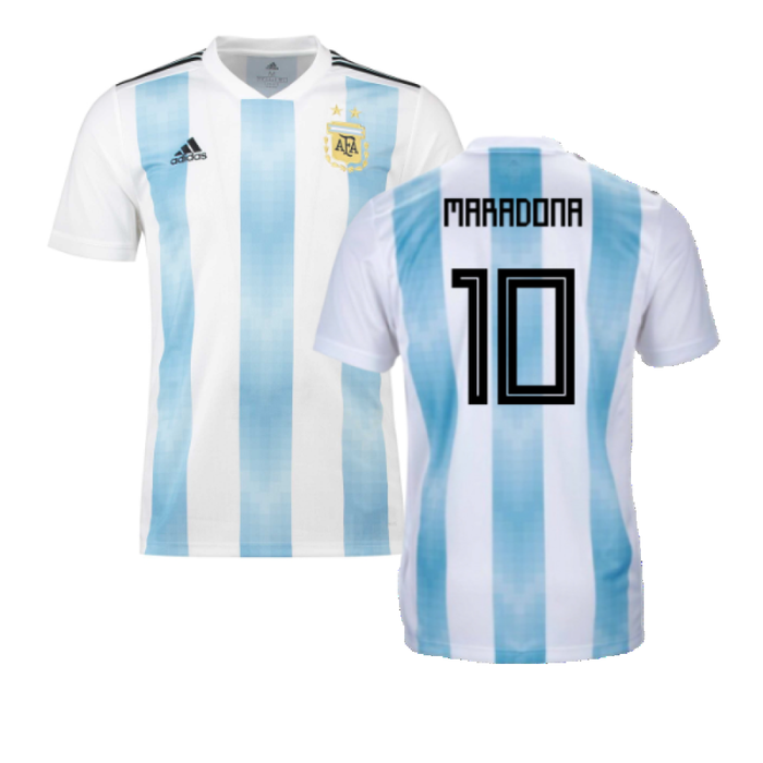 Argentina 2018-19 Home Shirt (LB) (Maradona 10) (BNWT)