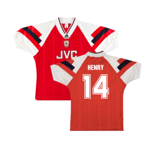 Arsenal 1992-94 Home (M) (Excellent) (Henry 14)_0