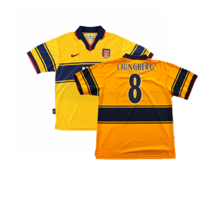 Arsenal 1997-99 Away Shirt (Excellent) (Ljungberg 8)_0