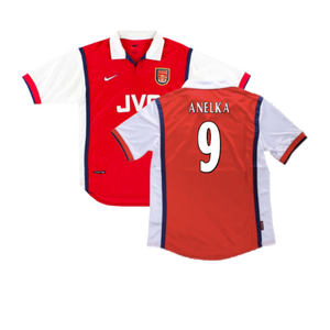 Arsenal 1998-99 Home Shirt (S) (Very Good) (Bergkamp 10)_0