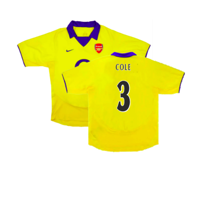 Arsenal 2003-05 Away Shirt (XL) (Good) (Cole 3)