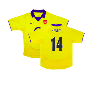 Arsenal 2003-05 Away Shirt (XL) (Good) (Henry 14)_0