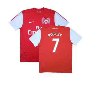 Arsenal 2011-12 Home Shirt (L) (Very Good) (ROSICKY 7)_0