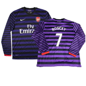 Arsenal 2012-13 Away Long Sleeve Shirt (M) (Good) (Rosicky 7)_0