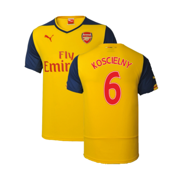 Arsenal 2014-15 Away Shirt (M) (Very Good) (Koscielny 6)