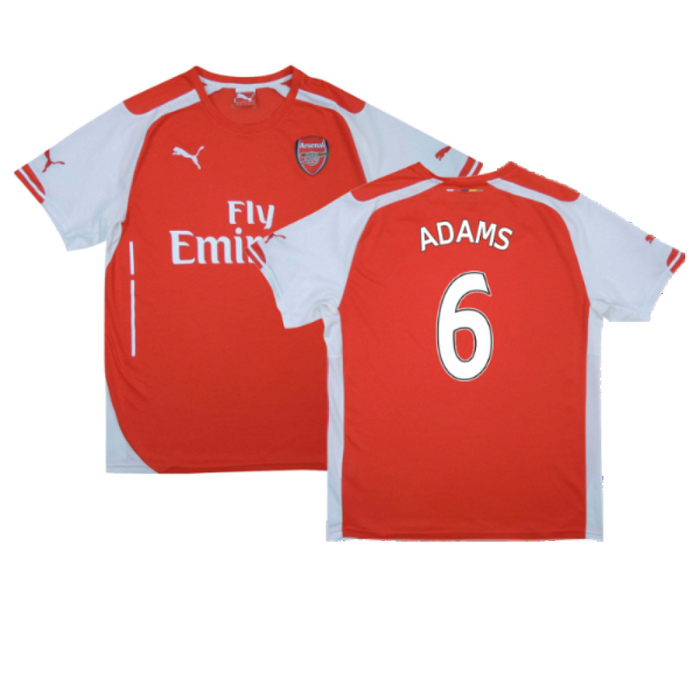 Arsenal 2014-15 Home Shirt (M) (Mint) (ADAMS 6)