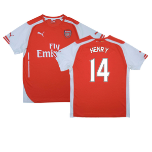 Arsenal 2014-15 Home Shirt (Excellent) (Henry 14)_0