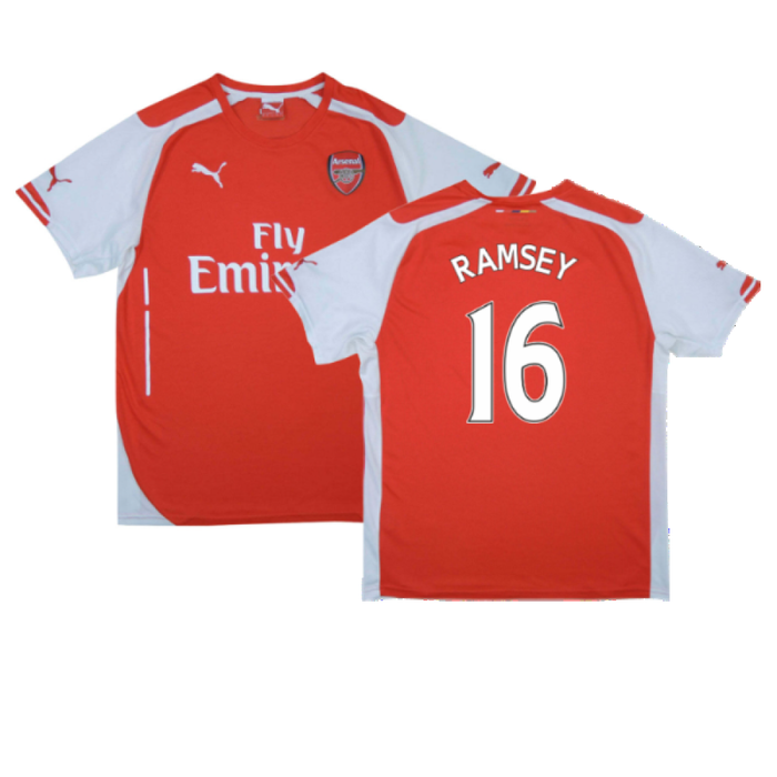 Arsenal 2014-15 Home Shirt (S) (Excellent) (Ramsey 16)