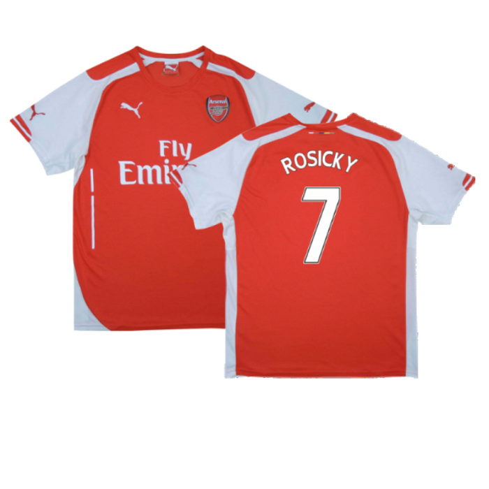 Arsenal 2014-15 Home Shirt (M) (Excellent) (Rosicky 7)