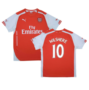 Arsenal 2014-15 Home Shirt (L) (Wilshere 10) (Very Good)_0