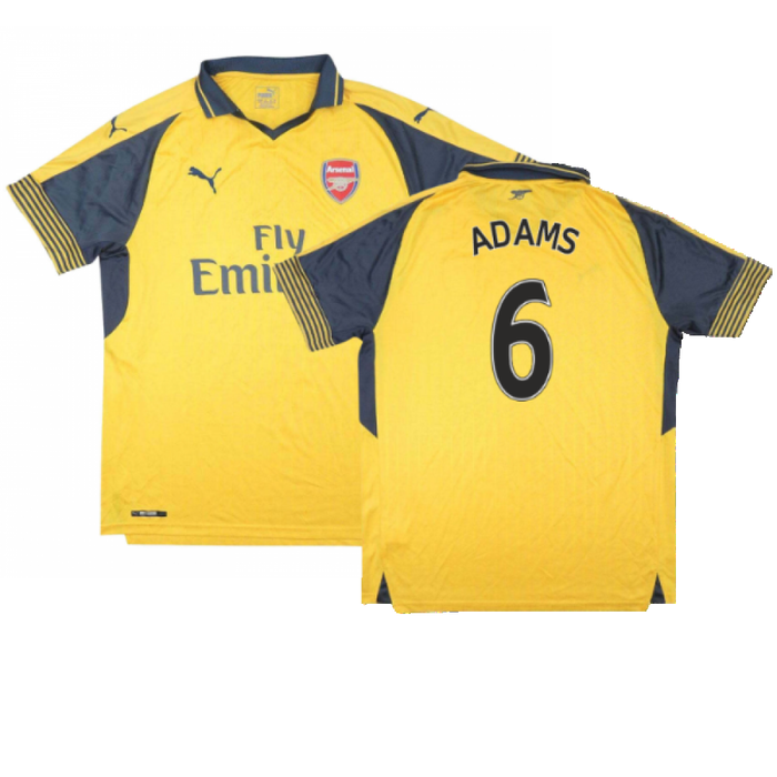 Arsenal 2016-17 Away Shirt (XL) (Excellent) (ADAMS 6)