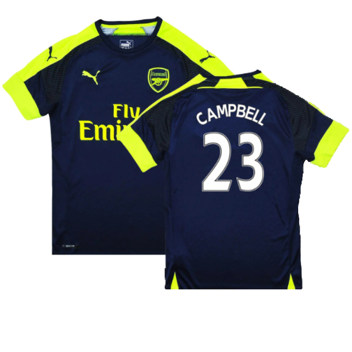 Arsenal 2016-17 Third Shirt (L) (Mint) (CAMPBELL 23)