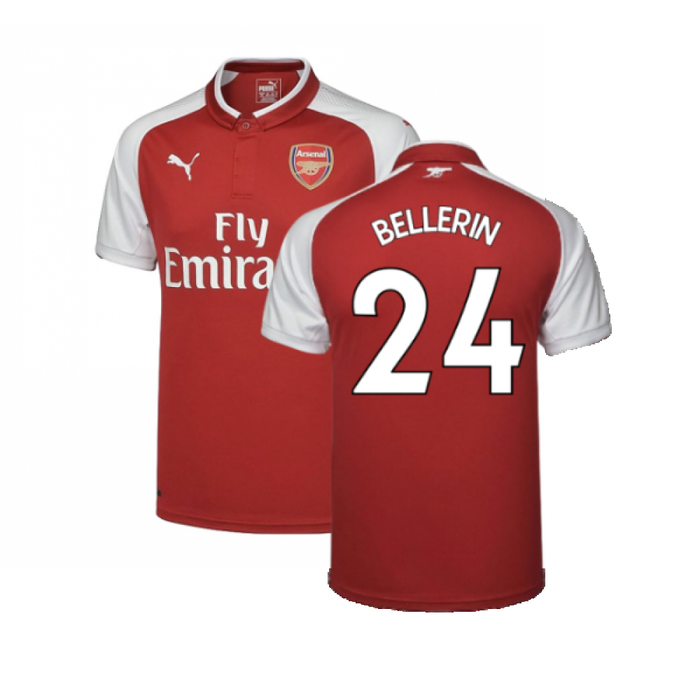 Arsenal 2017-18 Home Shirt (S) (Mint) (Bellerin 24)