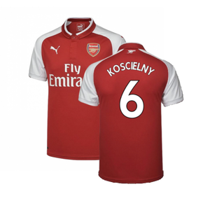 Arsenal 2017-18 Home Shirt (Excellent) (Koscielny 6)_0