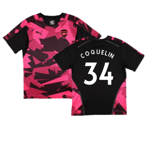 Arsenal 2017-18 Puma Training Shirt (M) (Coquelin 34) (Mint)_0