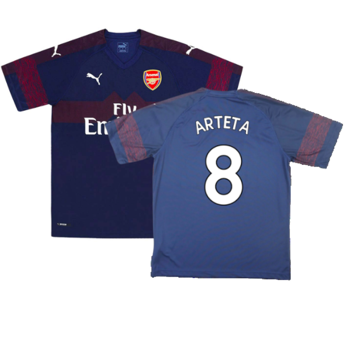 Arsenal 2018-19 Away Shirt (Excellent) (Arteta 8)