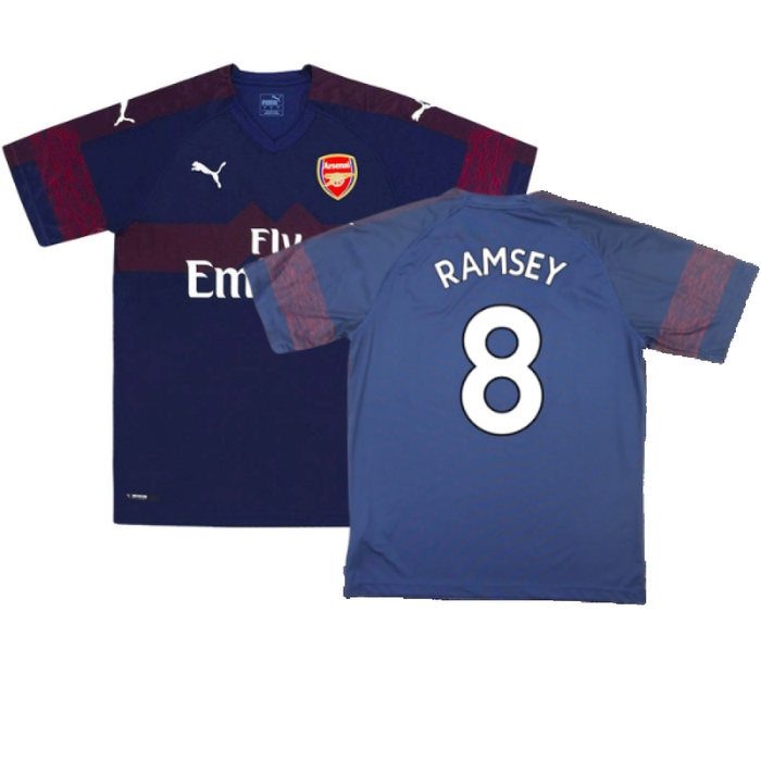 Arsenal 2018-19 Away Shirt (S) (Excellent) (Ramsey 8)