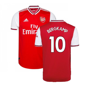 Arsenal 2019-20 Home Shirt (Excellent) (BERGKAMP 10)_0