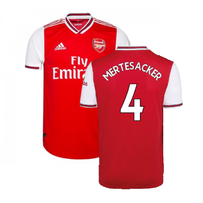 Arsenal 2019-20 Home Shirt (Excellent) (MERTESACKER 4)