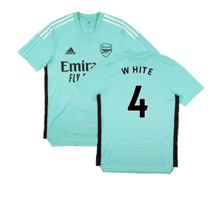 Arsenal 2021-2022 Adidas Training Shirt (XS) (WHITE 4) (Excellent)