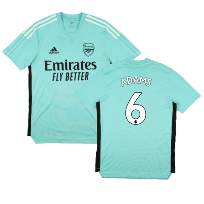 Arsenal 2021-22 Adidas Training Shirt (S) (ADAMS 6) (Excellent)