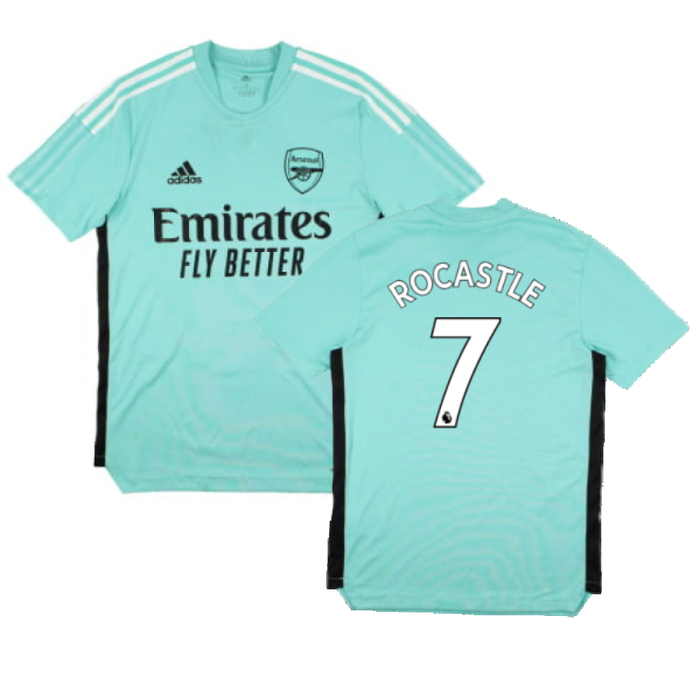 Arsenal 2021-22 Adidas Training Shirt (S) (ROCASTLE 7) (Excellent)