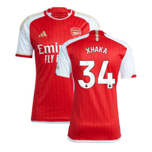 Arsenal 2023-24 Home Shirt (XXLB) (Xhaka 34) (Excellent)_0