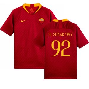 AS Roma 2018-19 Home Shirt (Mint) (El Shaarawy 92)_0