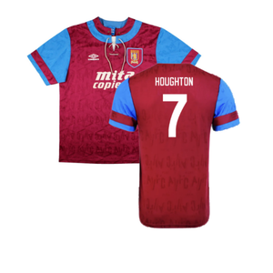 Aston Villa 1992 Home Shirt (XL) (Excellent) (Houghton 7)_0