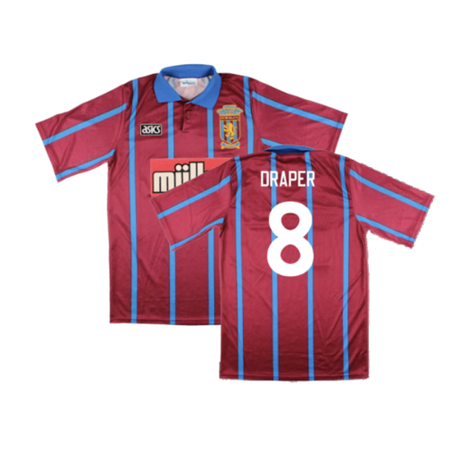 Aston Villa 1993-95 Home (XL) (Excellent) (Draper 8)_0