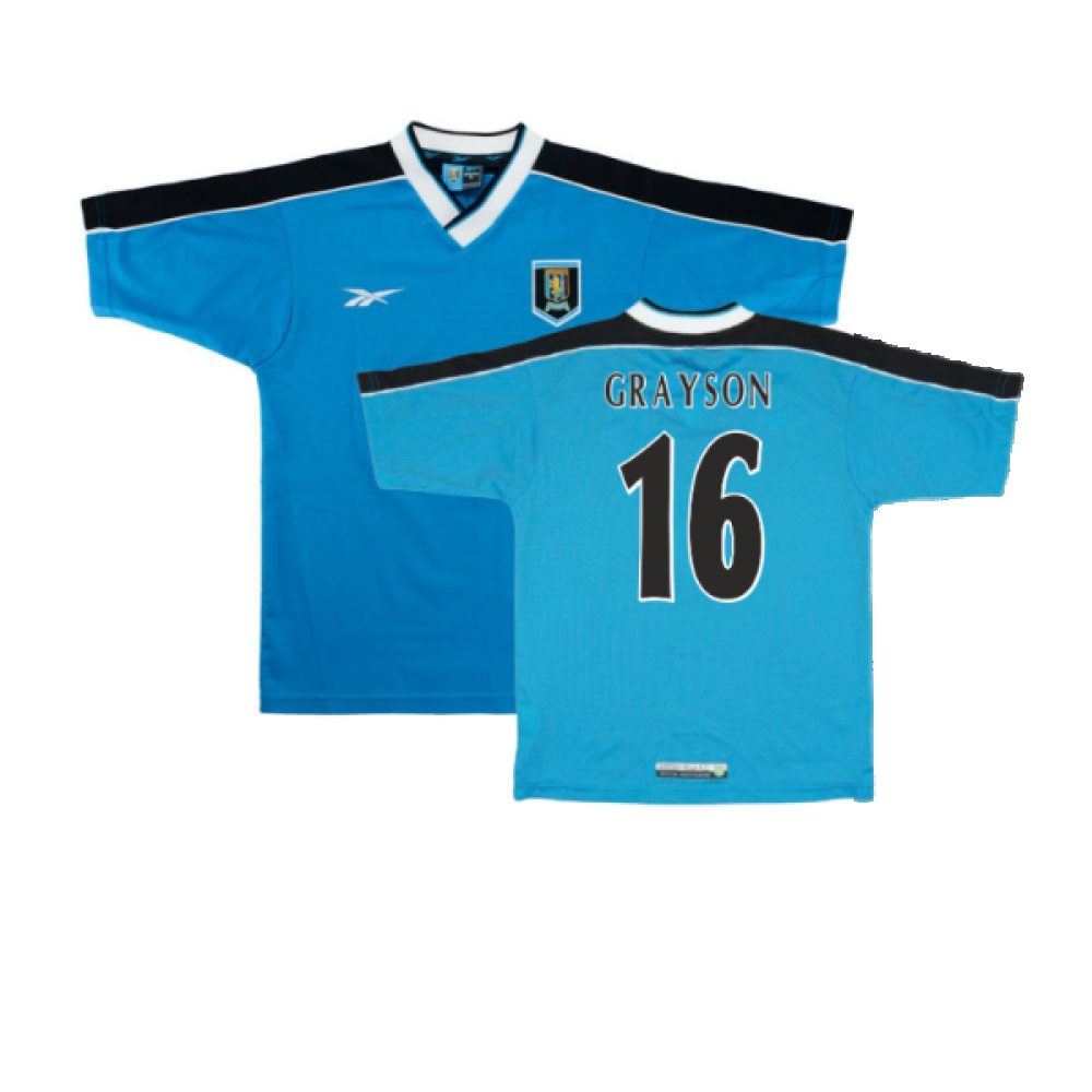 Aston Villa 1998-99 Away Shirt (XLB) (Excellent) (Grayson 16)_0