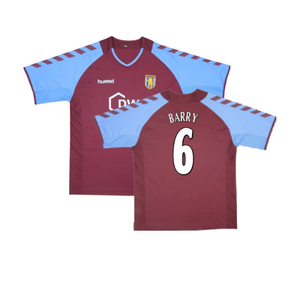 Aston Villa 2004-05 Home Football Shirt (Excellent) (Barry 6)_0